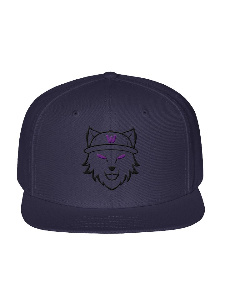wolf_eyed Logo Black Outline Snapback Hat product image (1)