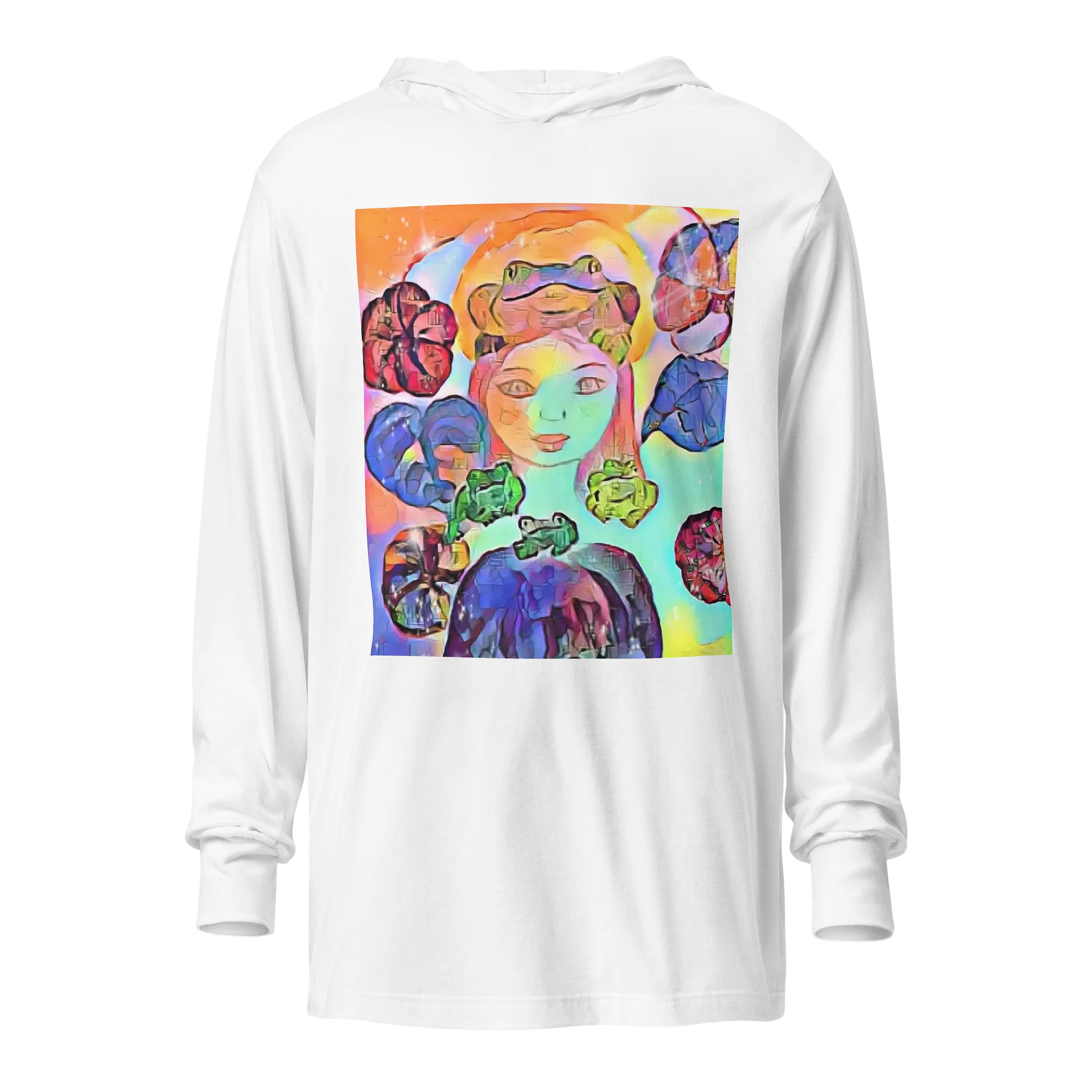 Warts & All Royalty Hooded Long-Sleeved Tee product image (7)