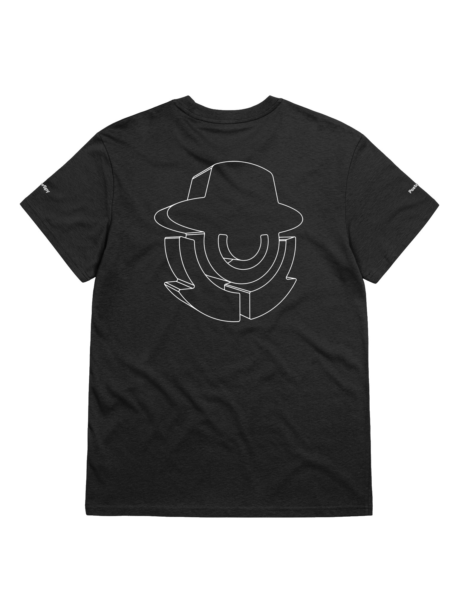 PosterSpy 3D logo Unisex Organic Cotton T-Shirt product image (10)