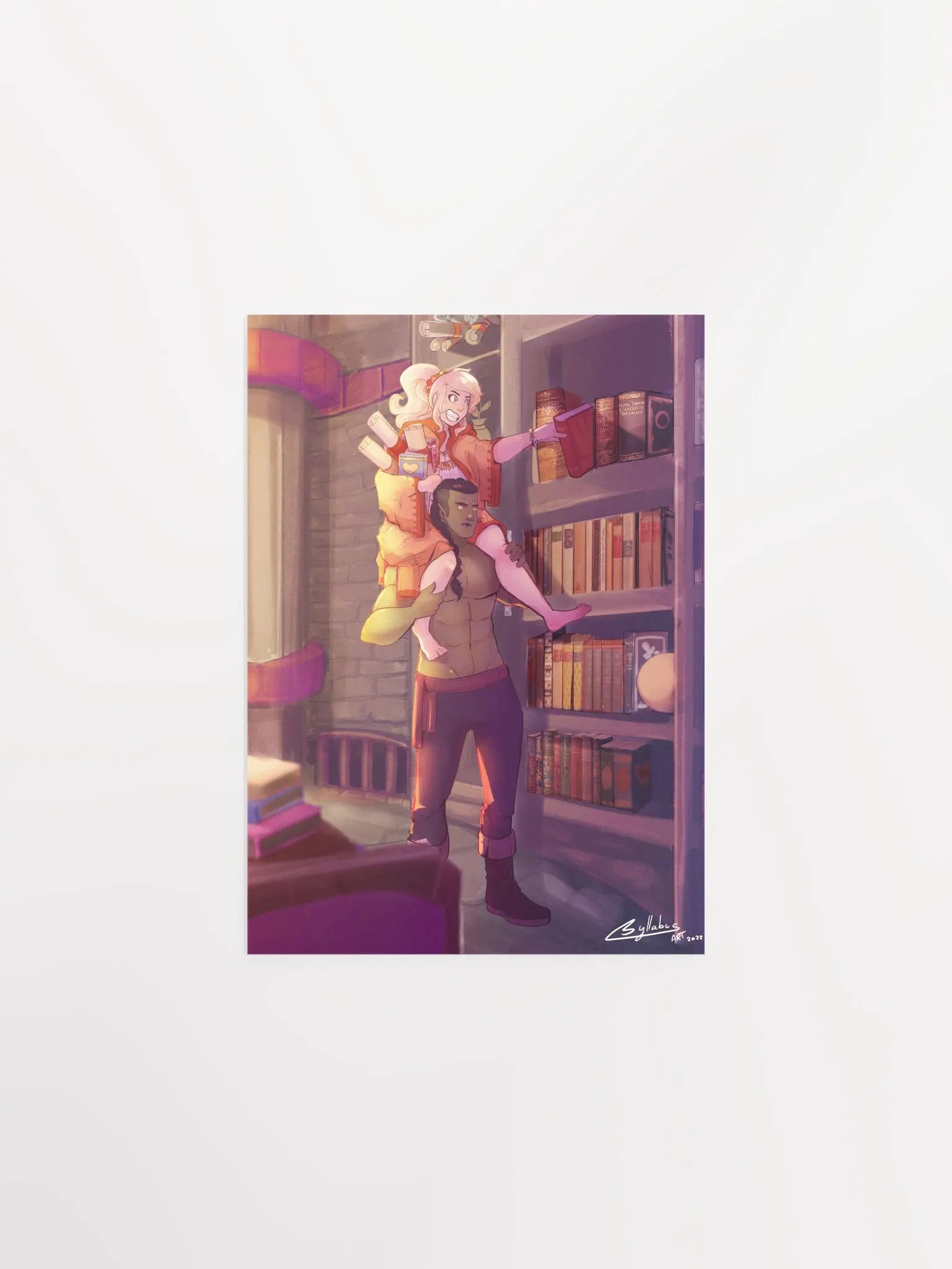 John and Rosa Art Print, by Syllabunny product image (1)