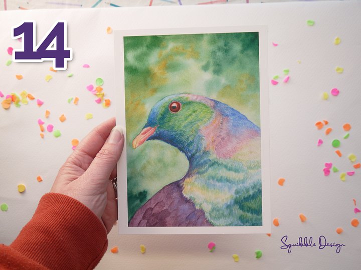 Supporter Print - Kereru product image (1)