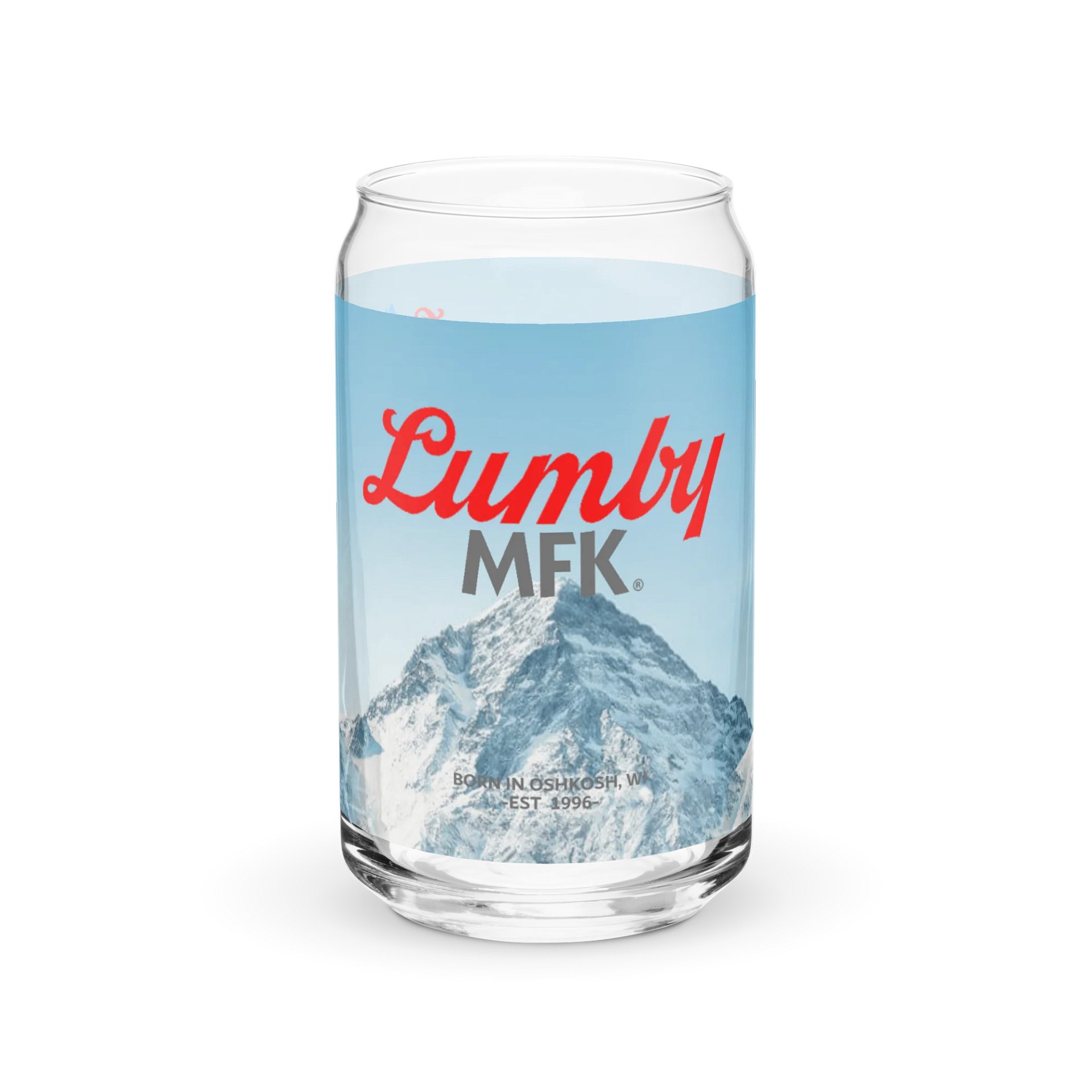 MADE FROM KINGS - LUMBY COORS LIGHT CAN-SHAPED GLASS CUP product image (2)