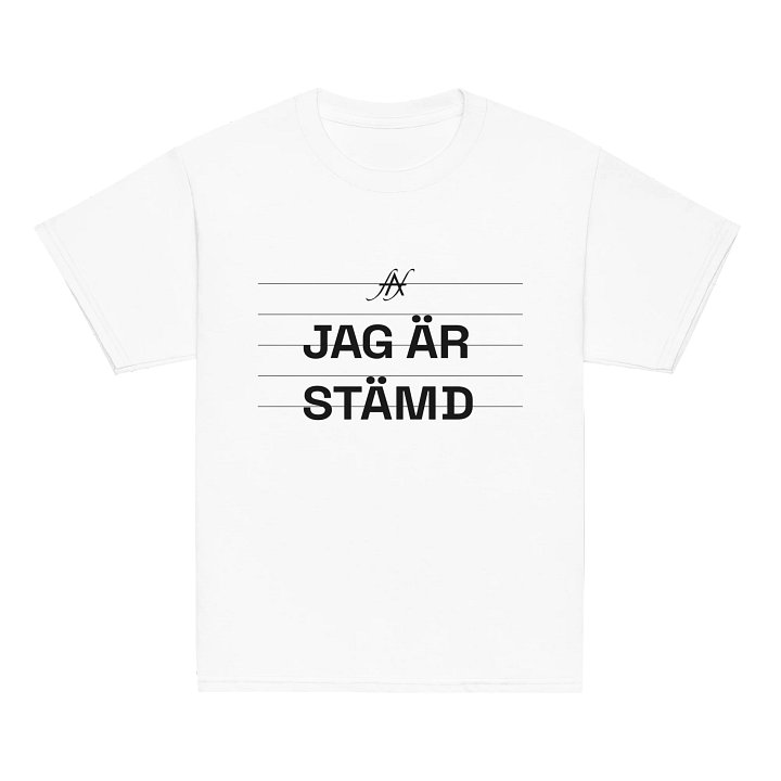 Jag är stämd, barn, vit product image (2)