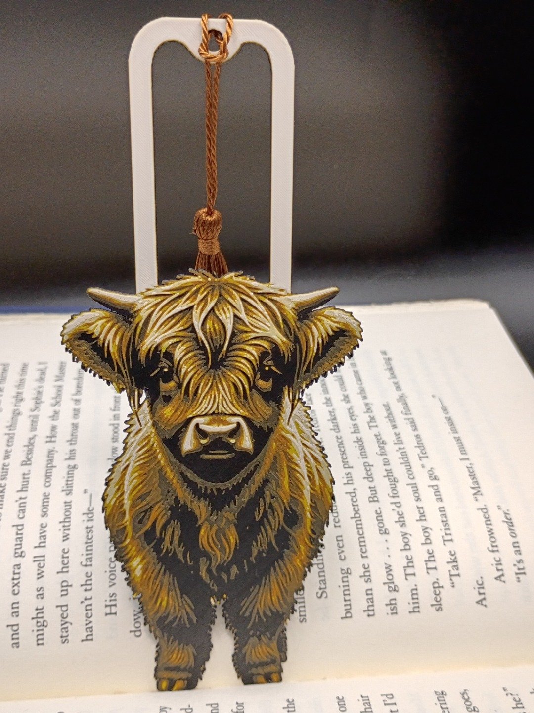 Highland Cow Bookmark product image (1)