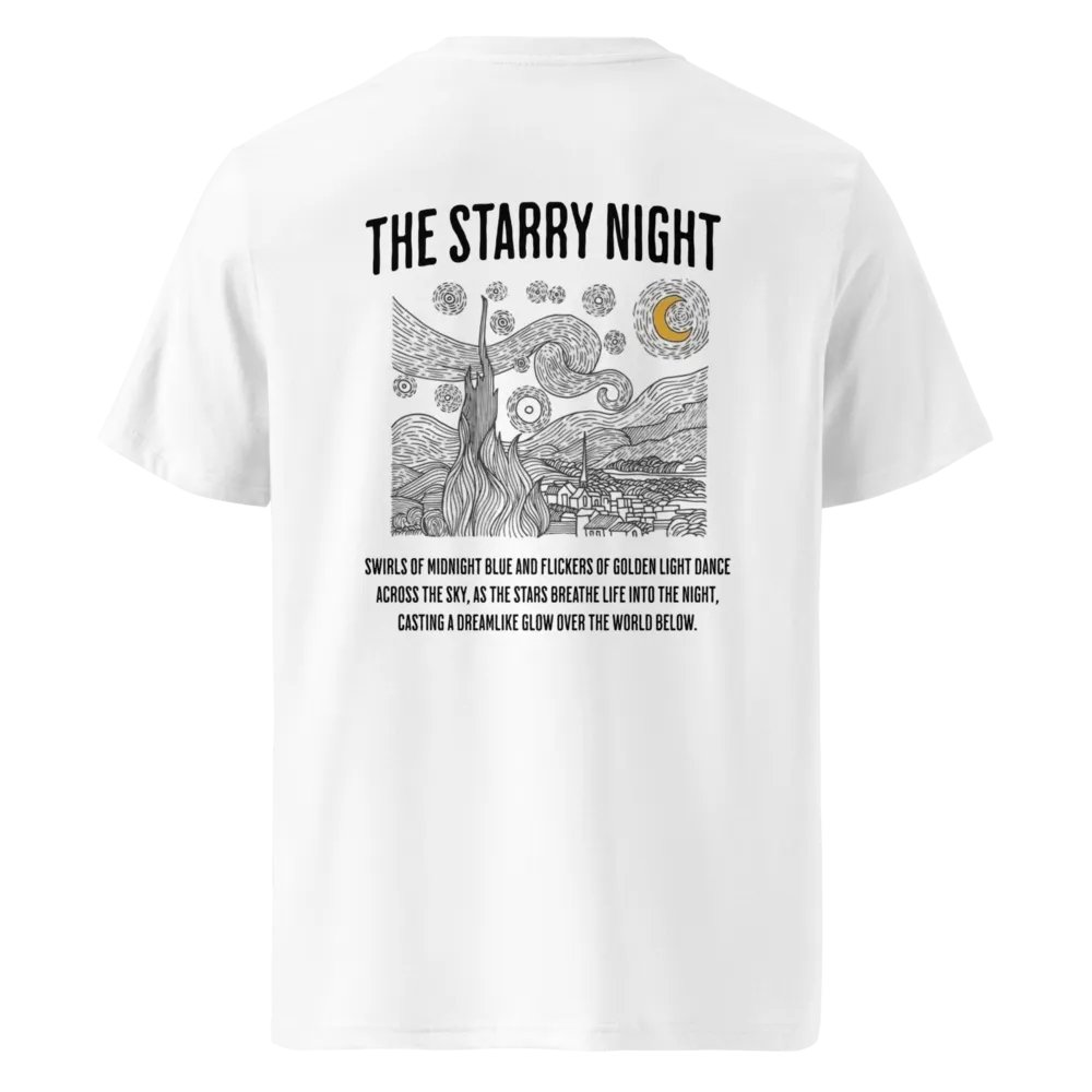 The starry night Organic Tee product image (4)