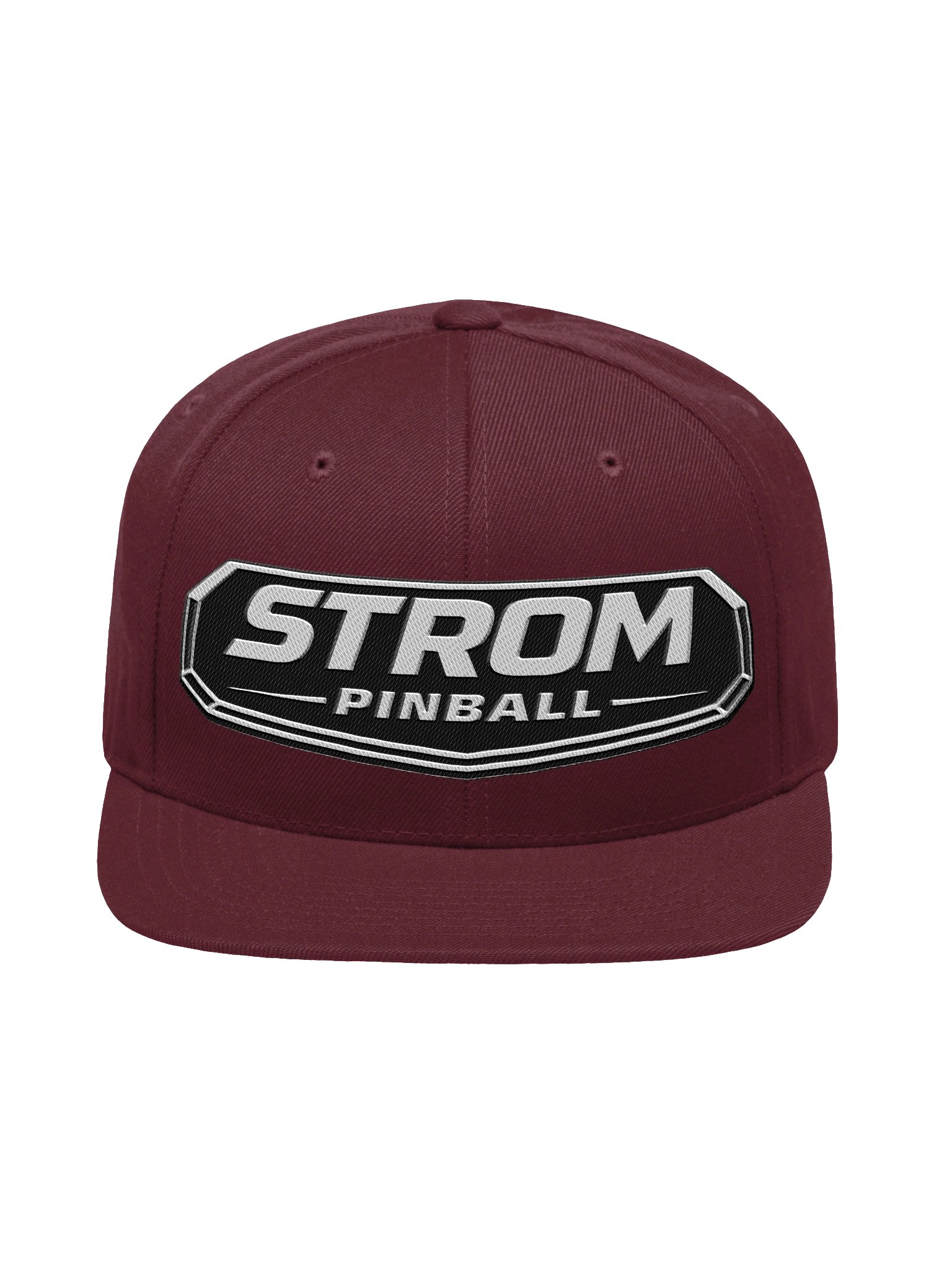 Strom Pinball Snap Back- Black Logo product image (1)