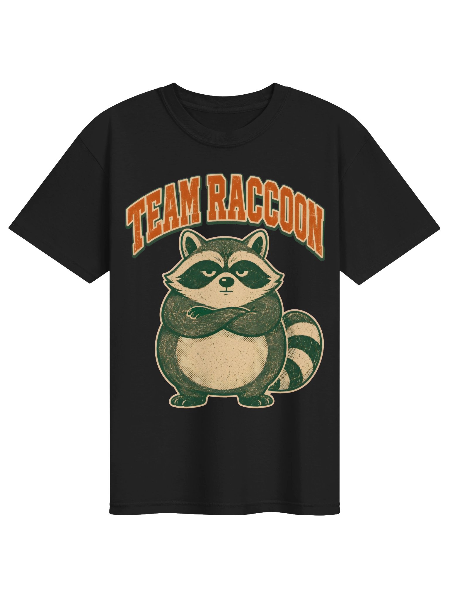Team Raccoon - Funny Trash Panda Squad T-Shirt product image (4)