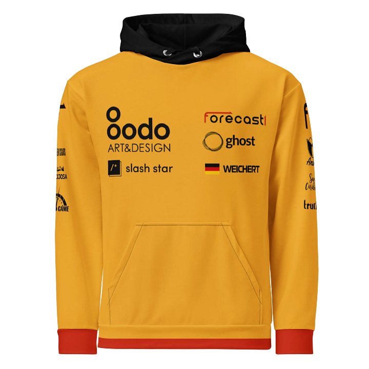 Weichert - Yellow Hoodie Personalized product image (1)