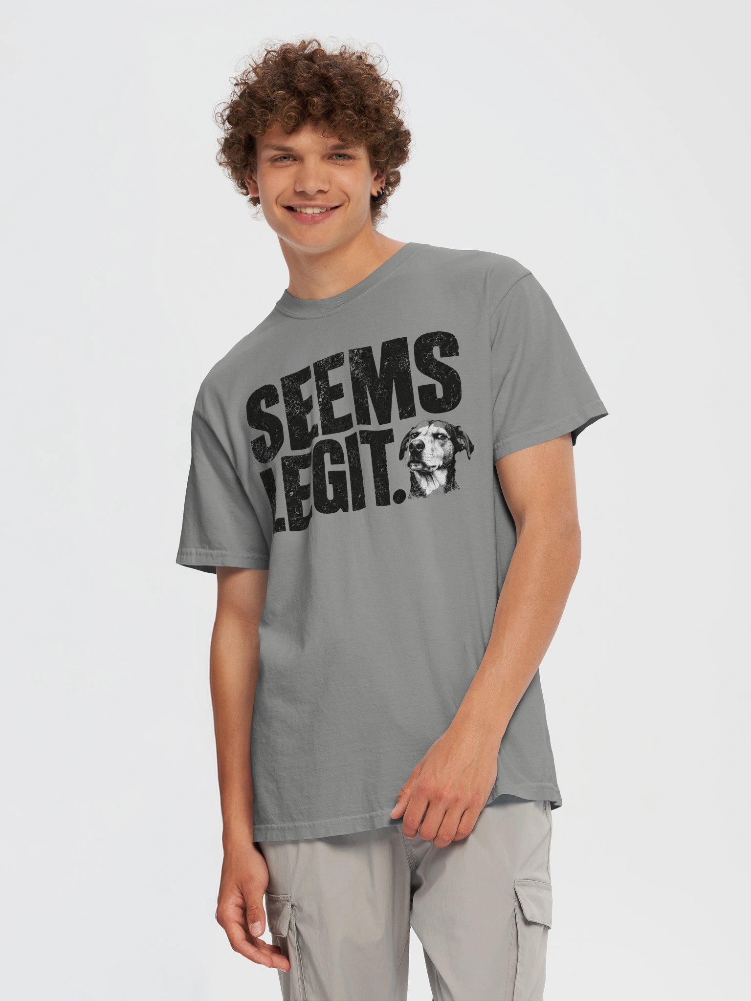 Funny Dog T-Shirt | Sarcastic Dog Shirt | Dog Lover Graphic Tee | Men’s Dog Shirt product image (4)