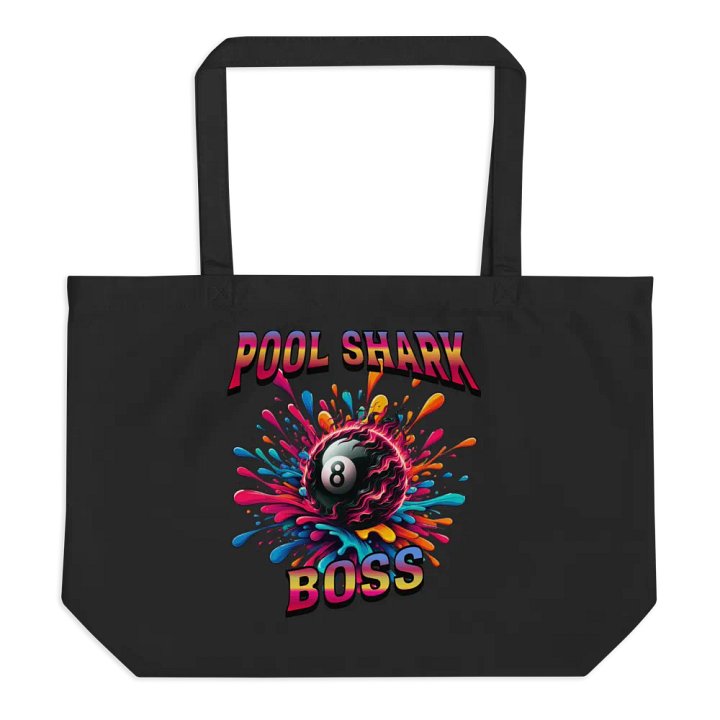 Pool Shark Boss Energized Eight Ball Tote Bag product image (1)
