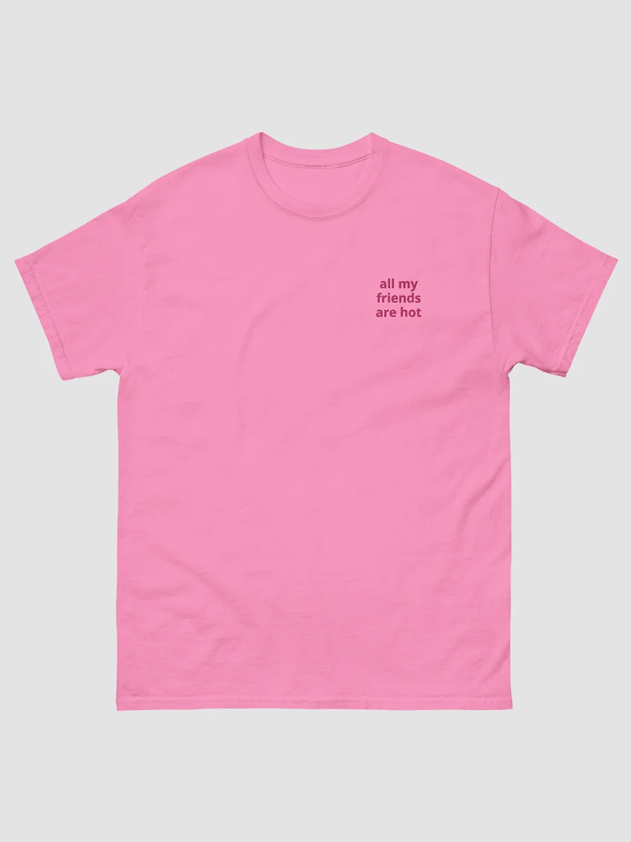Hot Friends Pink Embroidered T-Shirt product image (1)