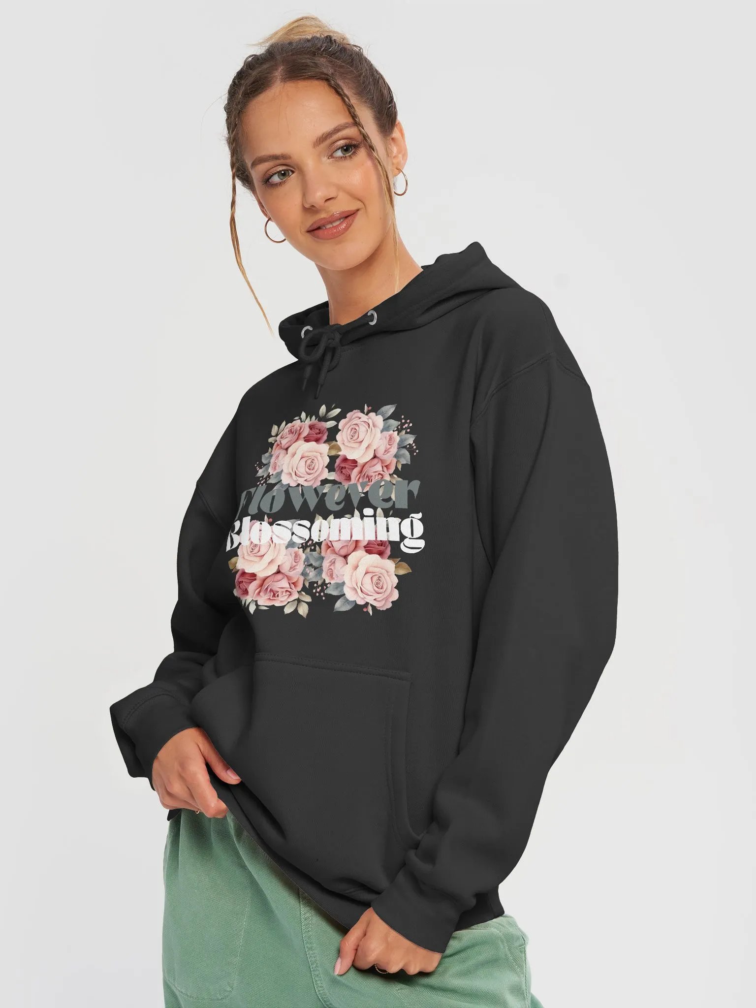 Blossom Beauty Rose Hoodie product image (3)