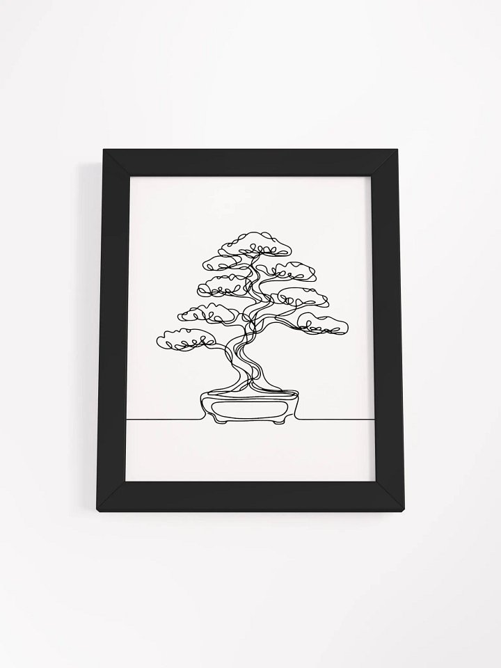 Bonsai Line Art Poster product image (6)