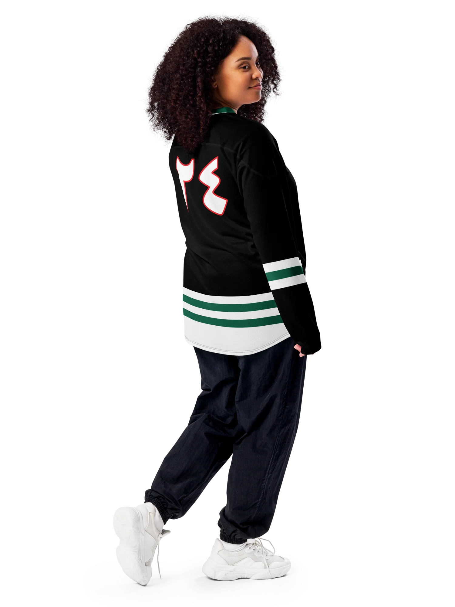 Lebanon Long Sleeve Hockey Jersey Oversized product image (11)