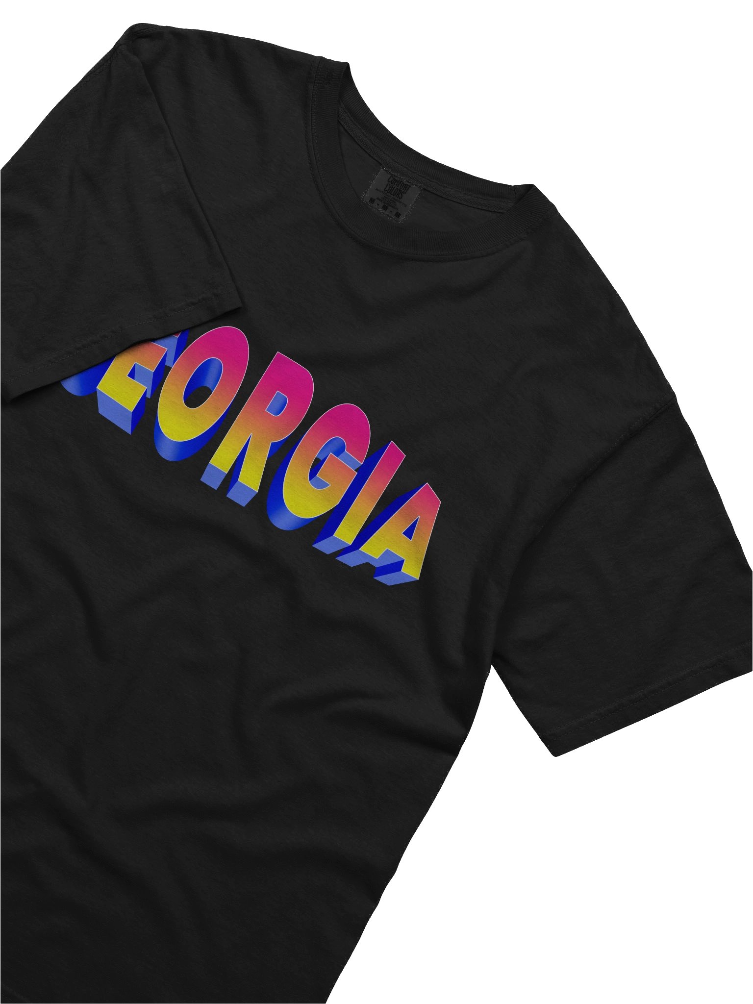 GEORGIA 3D Gradient Graphic Tee product image (5)