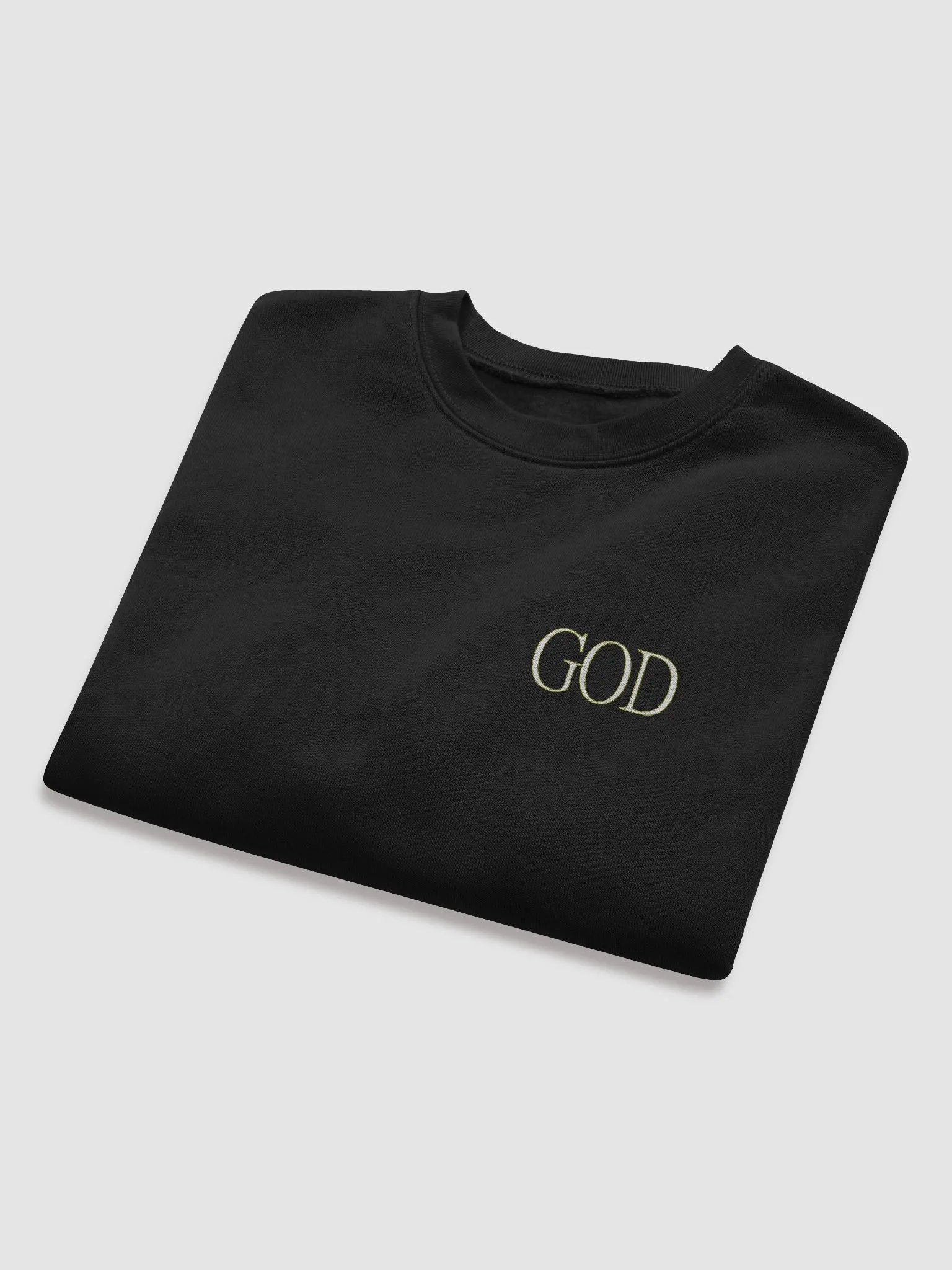 Good Vs Evil - God's In My Heart & The Devil's On My Back - Bella+Canvas Women's Fleece Crop Sweatshirt product image (3)