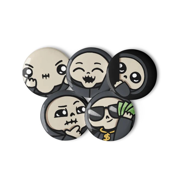 Skullboy Pin Set #2 product image (1)