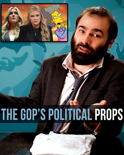 Hi. On today's episode of Some More News, we look at the GOP's use of political props and the specific ways they intentionall...