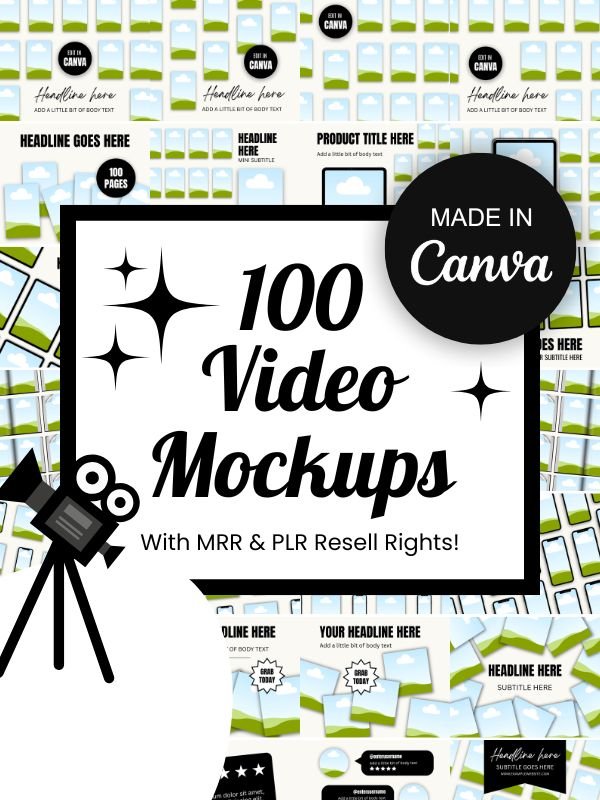 MRR/PLR Etsy Listing Video Mockups product image (1)