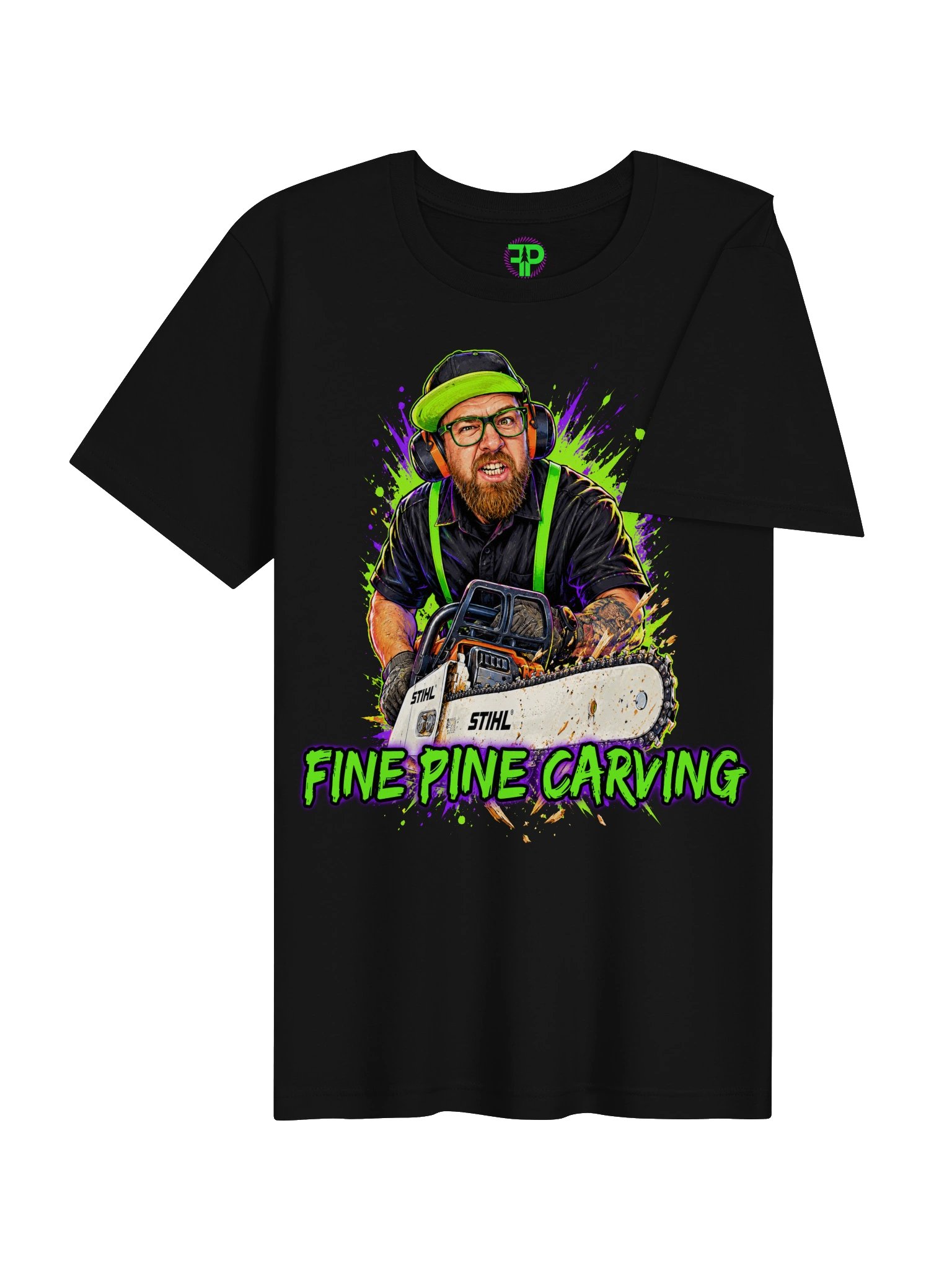 Crazy Carving Man Tee! product image (4)
