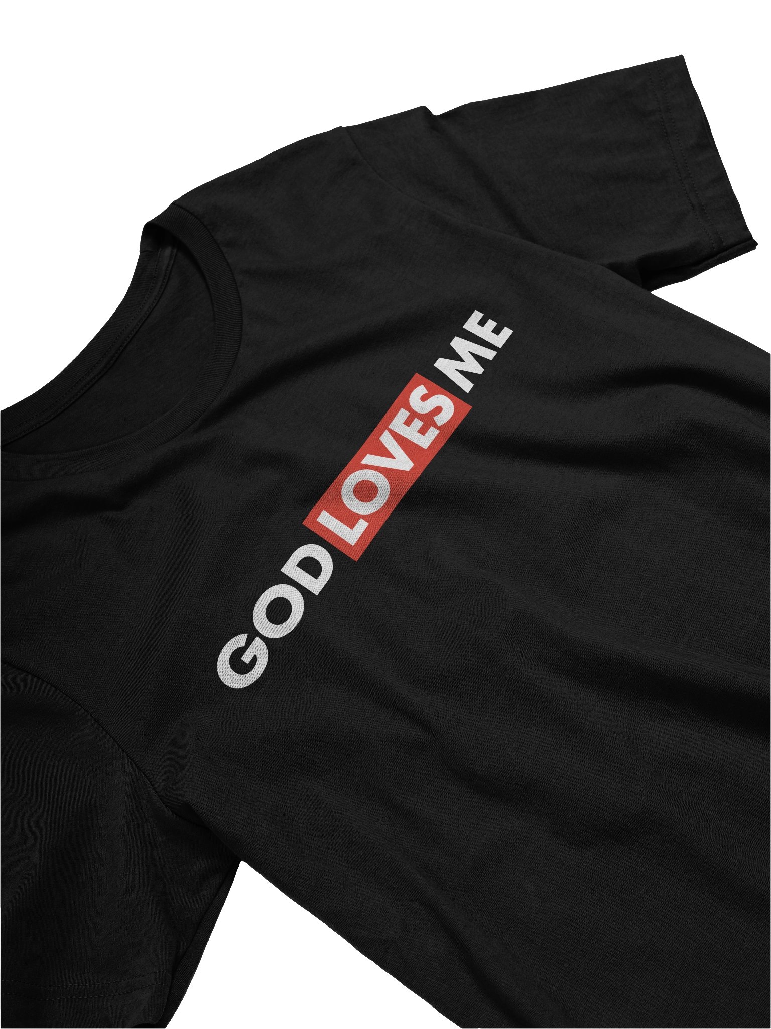 God Loves Me (Red) SuperSoft T-Shirt product image (23)