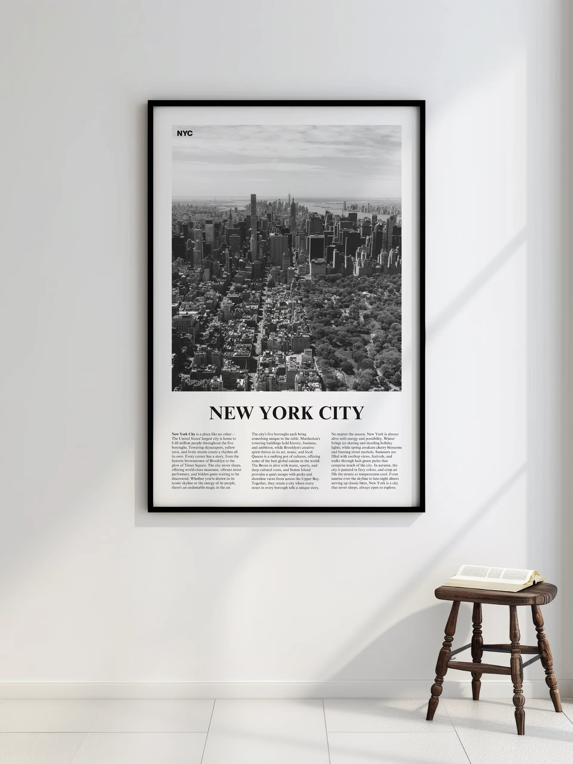 New York City 04 Newspaper Poster product image (2)