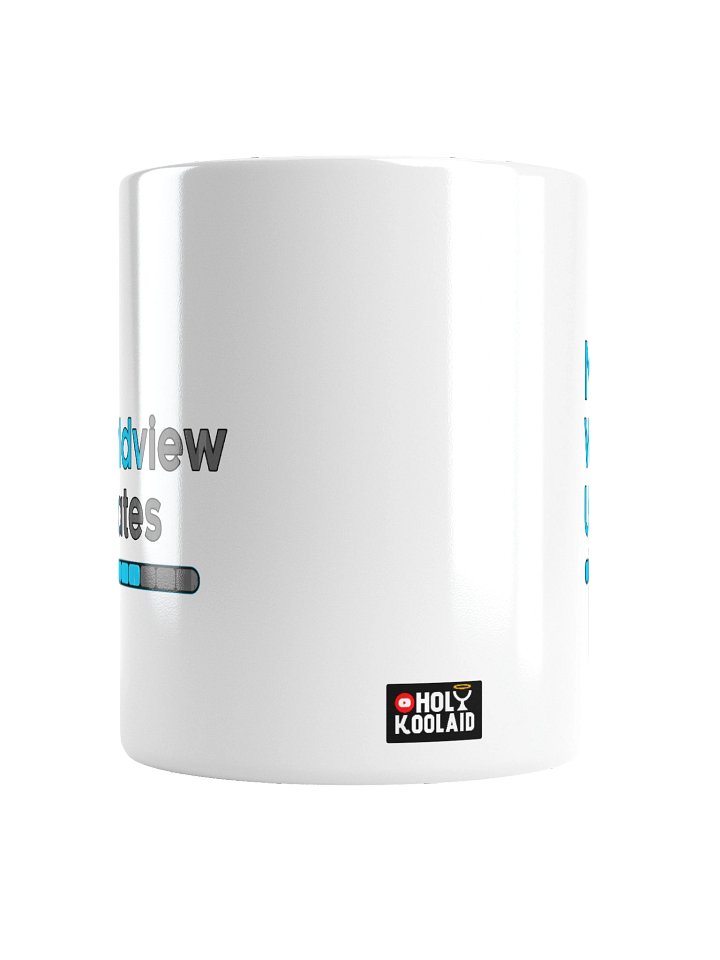 My Worldview Updates - White Glossy Mug product image (2)
