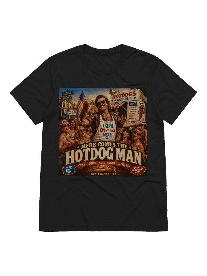 Here Comes The Hotdog Man - Ultra-Soft Triblend T-Shirt product image (10)