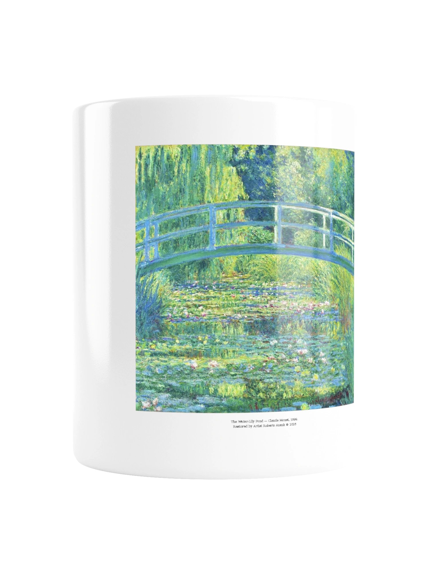 The Water-Lily Pond — White Mug product image (2)