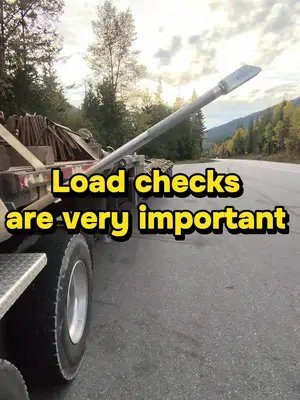Always do your load checks! #fyp #everyone #flatbed #tictok 