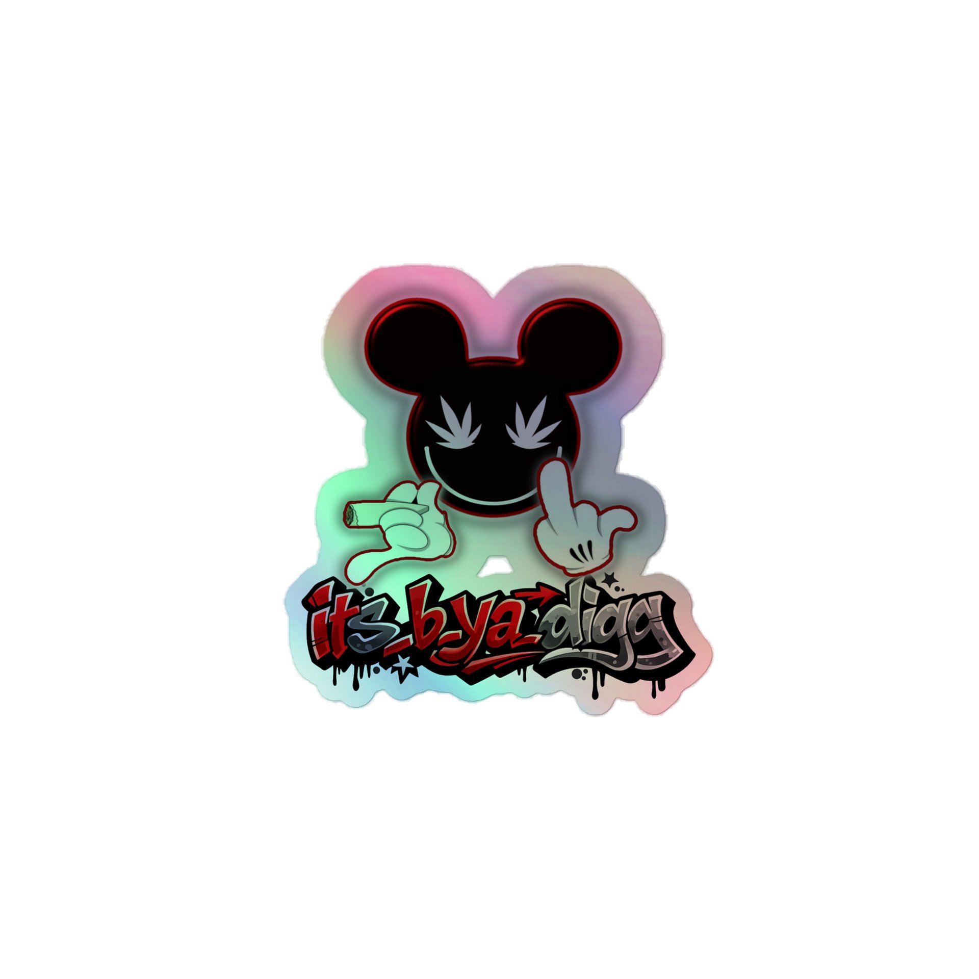 Holographic Graffiti Slap EXCLUSIVE product image (1)