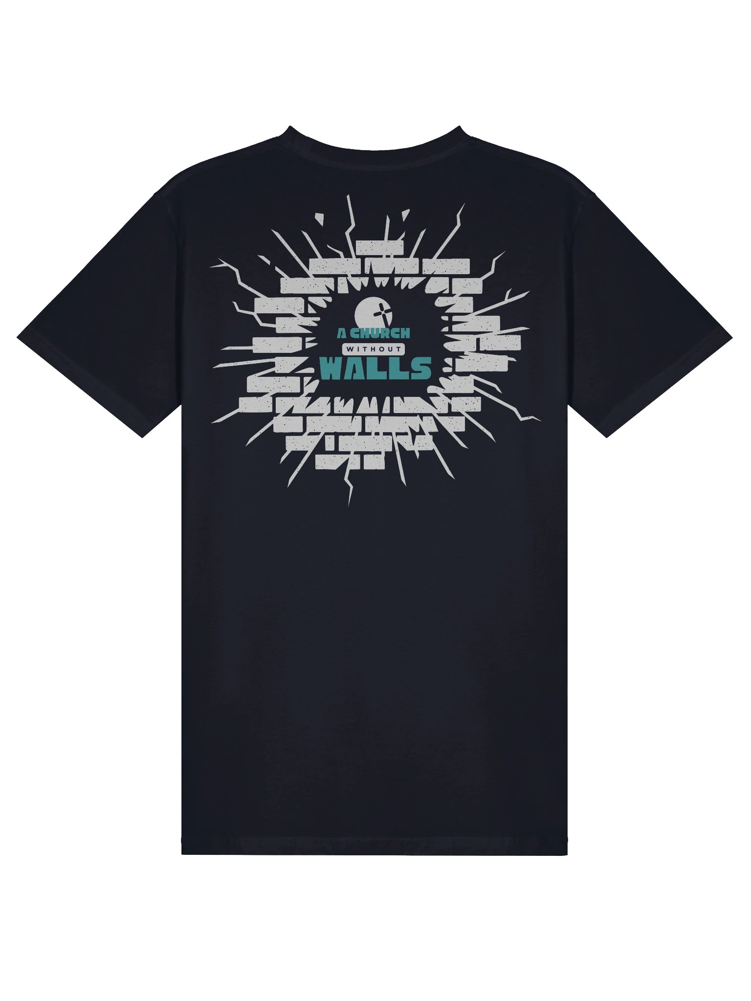 A Church Without Walls Navy - Unisex Premium T-Shirt by AS Colour product image (2)