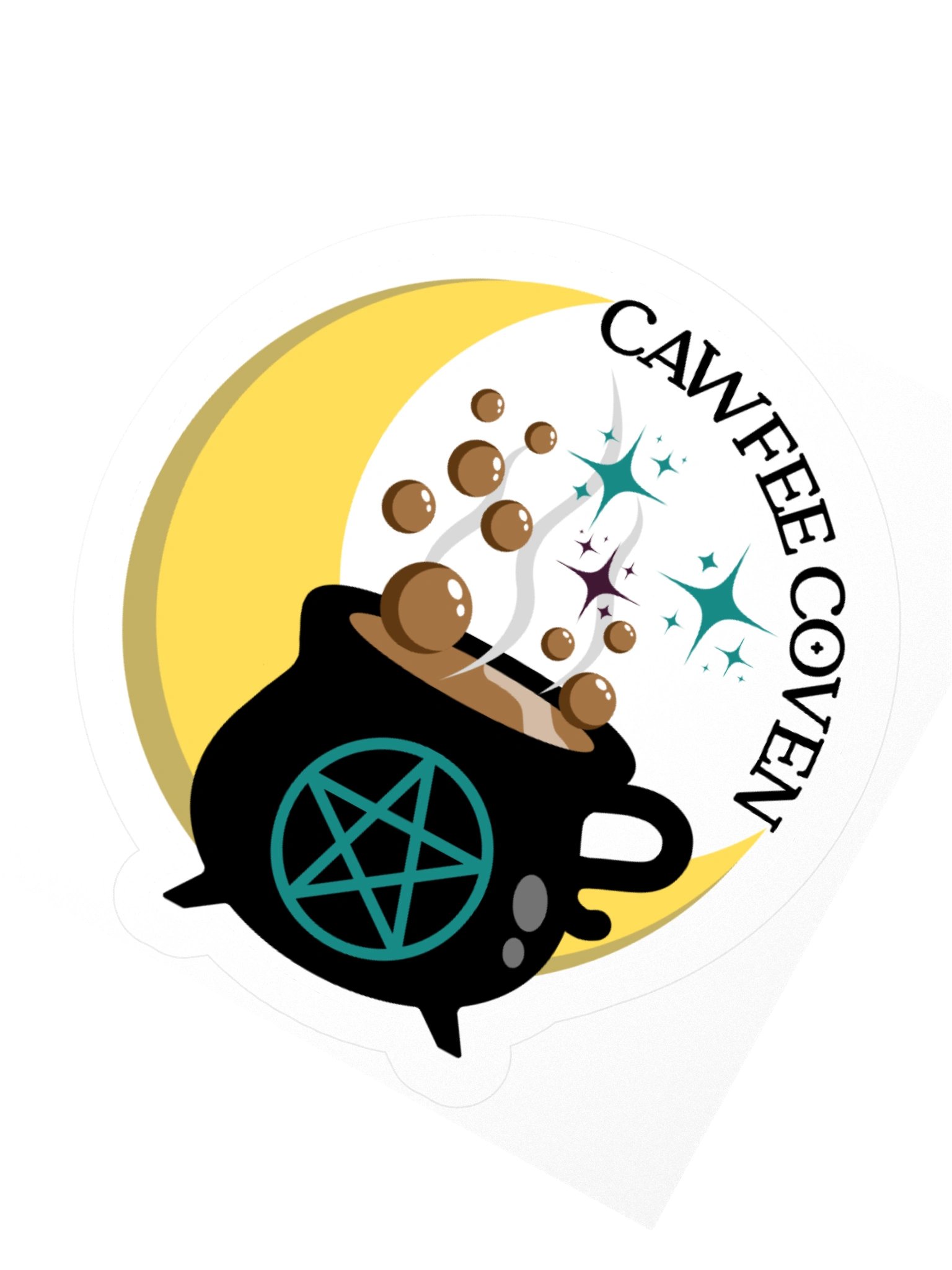 Cawfee Coven Sticker product image (2)