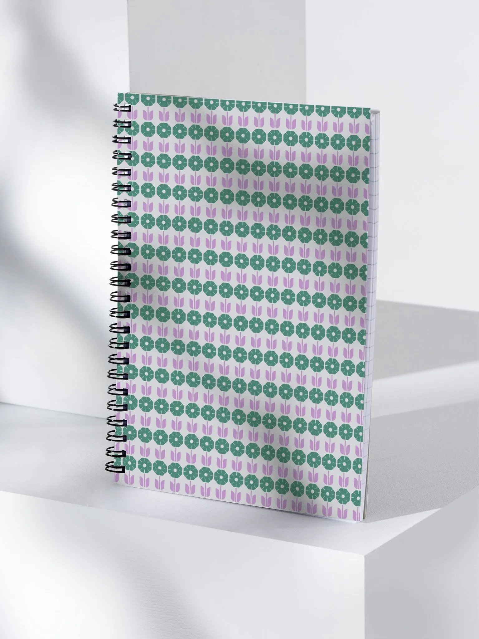 funky flower pattern notebook product image (4)