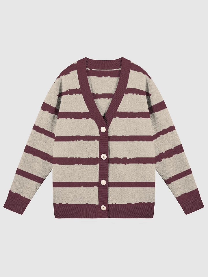 Striped Knitted Cardigan product image (4)
