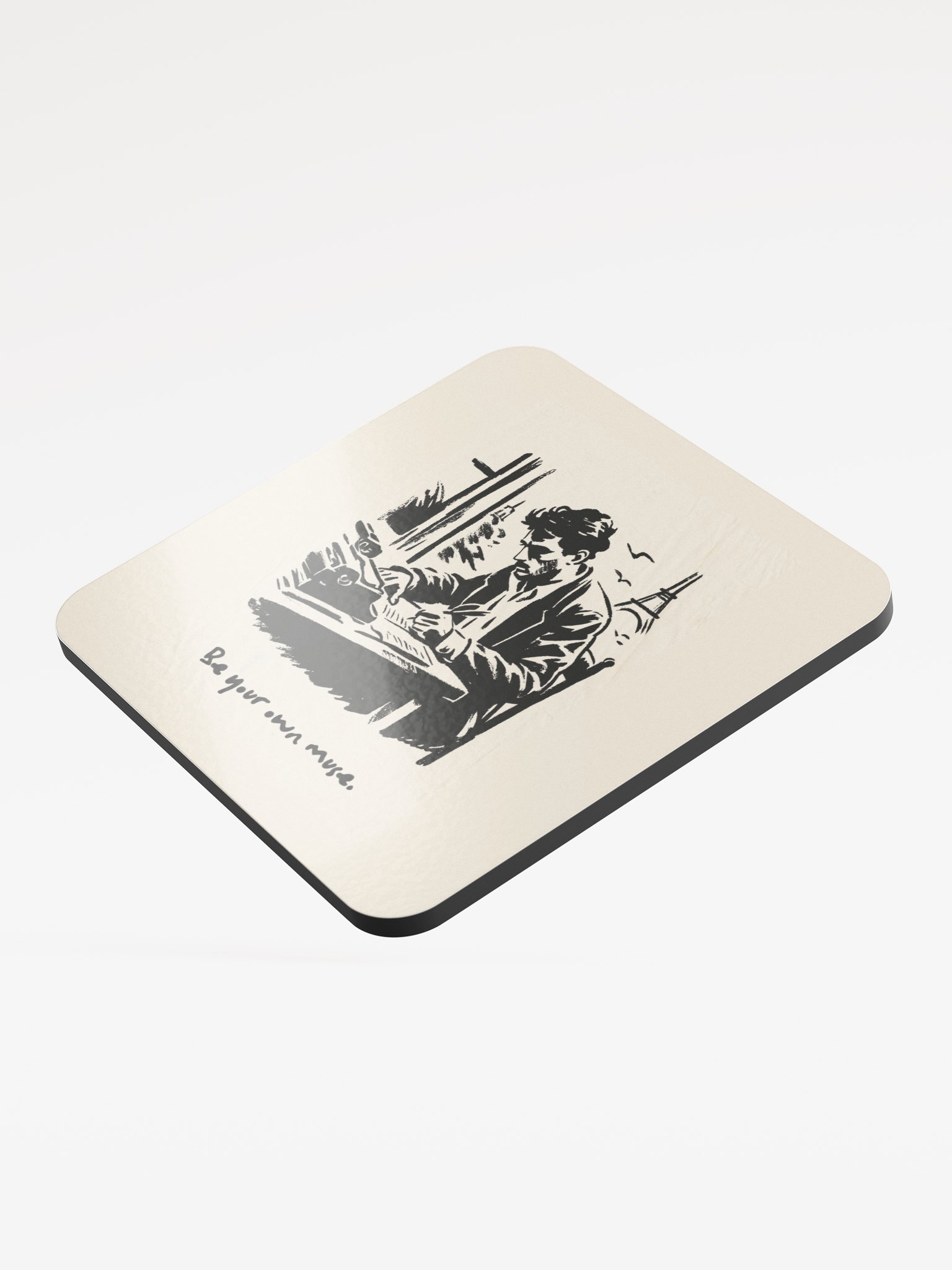 Be Your Own Muse Eiffel Tower Coaster product image (3)