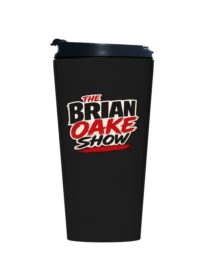 Brian Oake Show - Black Travel Mug product image (1)