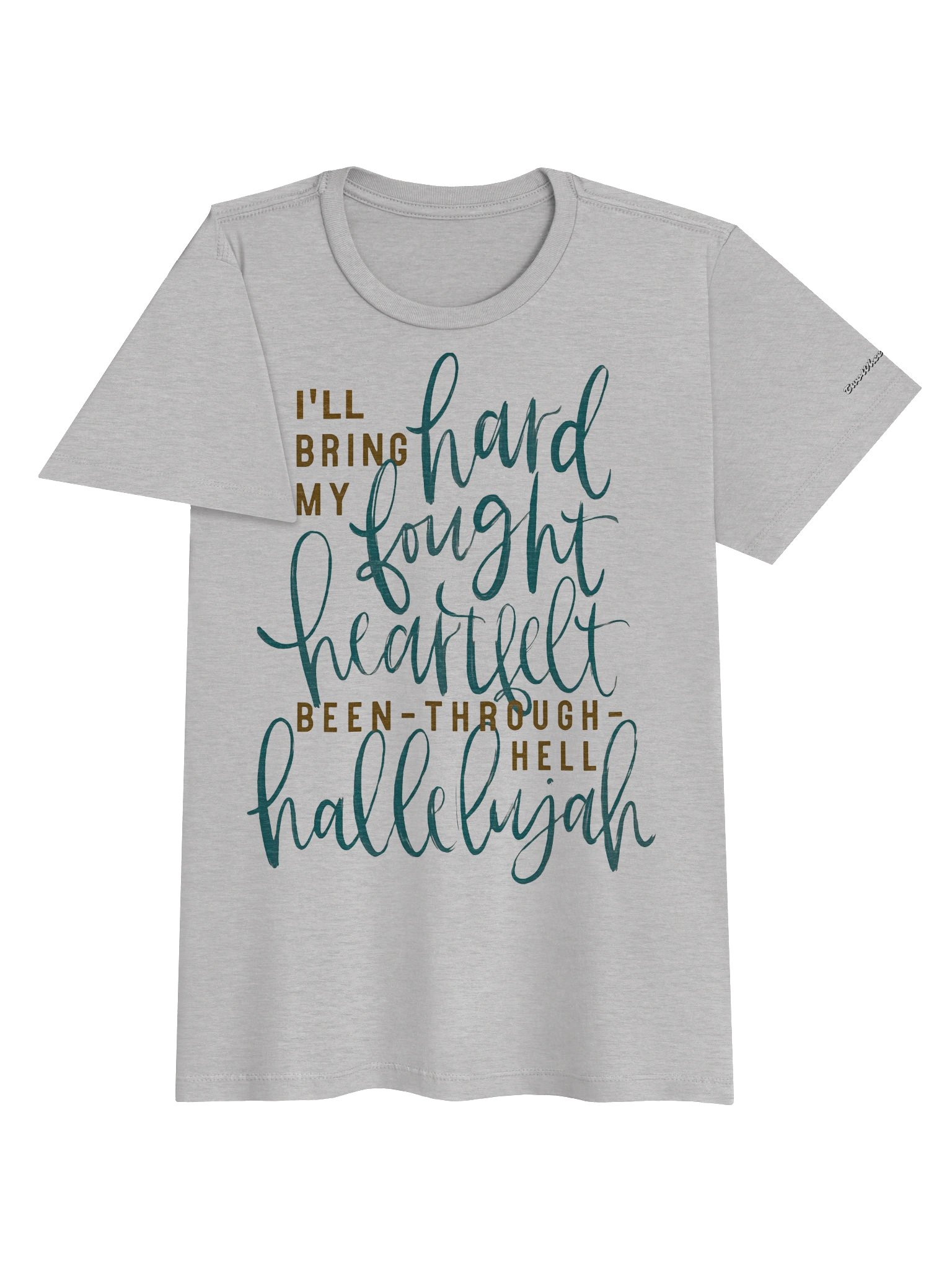 Hard Fought Hallelujah (Woman's T-Shirt) product image (6)