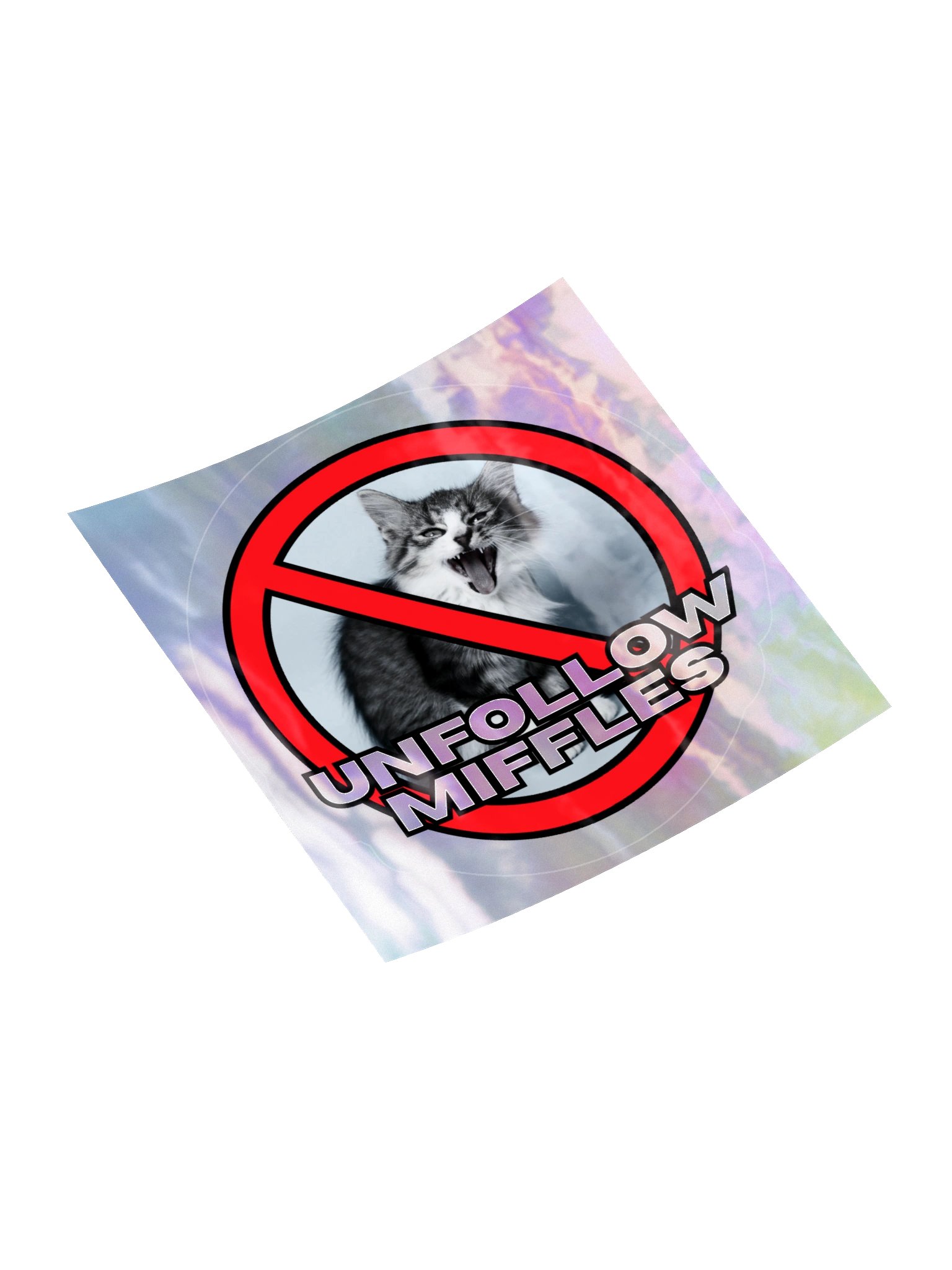 Unfollow Miffles Sticker product image (4)