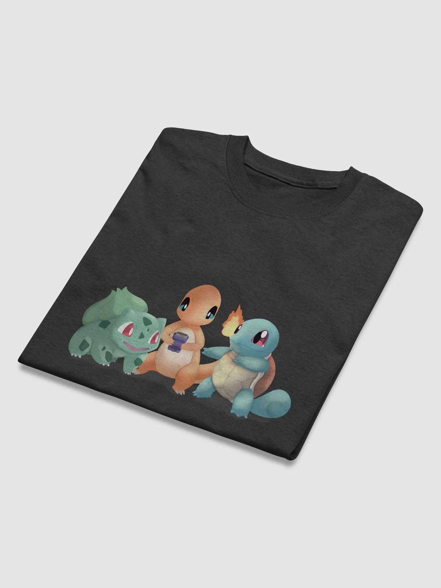 Pokémon - 1st Gen Starters (Heavyweight T-Shirt) product image (4)