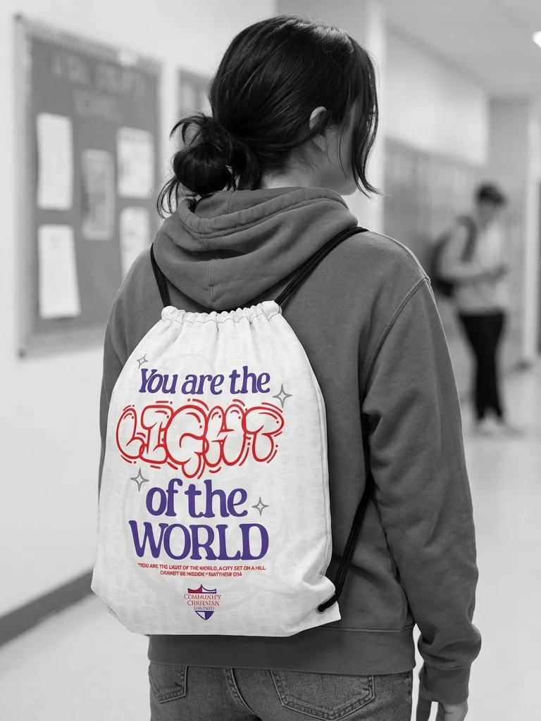 You are the Light CCA Drawstring product image (1)