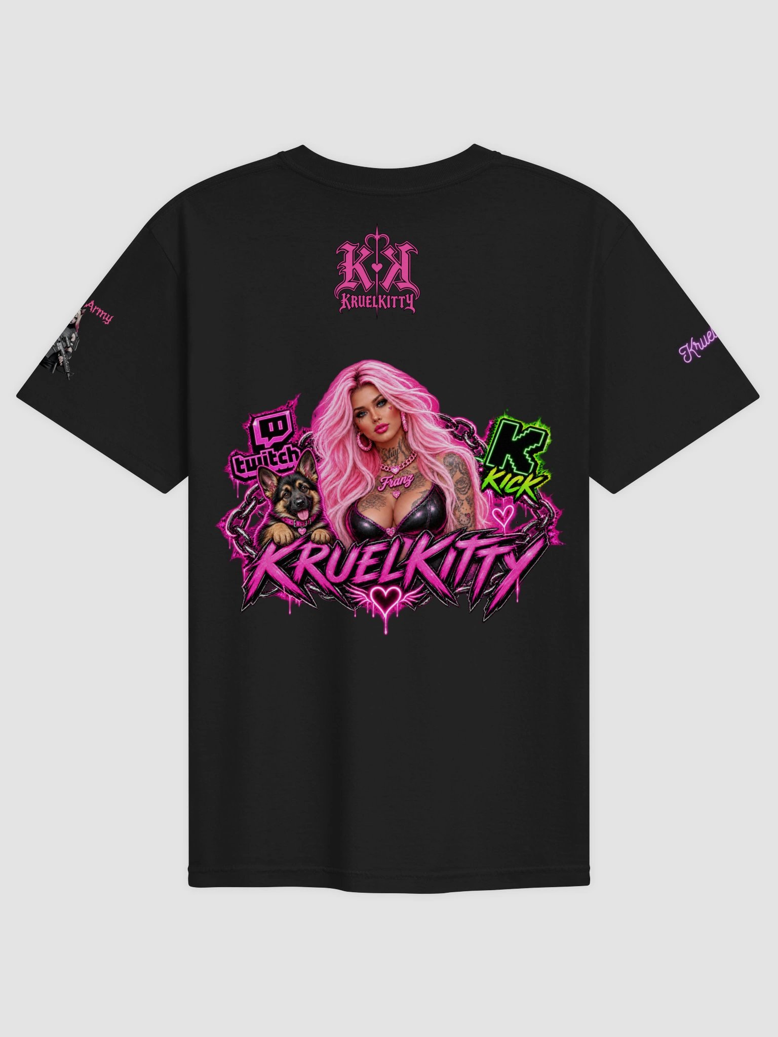 Bone-a-fied Kruel Kitty T Shirt product image (3)
