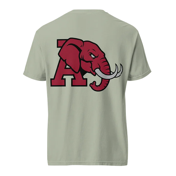 Red Elephant Graphic A-Print T-Shirt product image (7)
