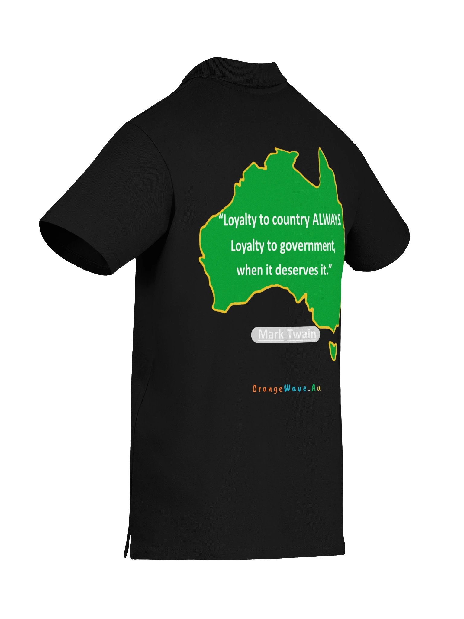 Loyalty to Country Australia Quote Polo product image (8)