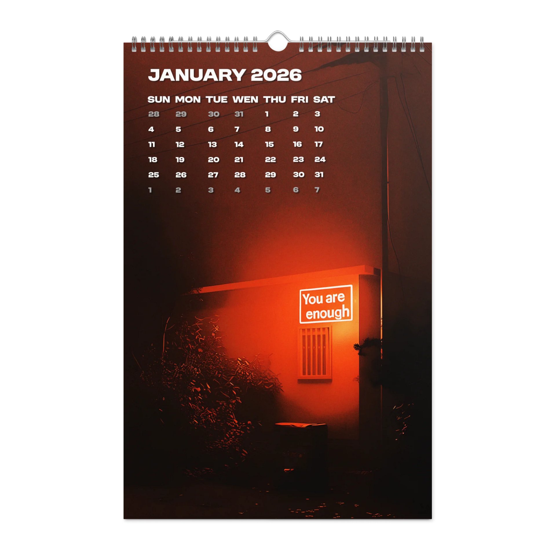 DARK AMBIENT - 2026 Calendar product image (5)