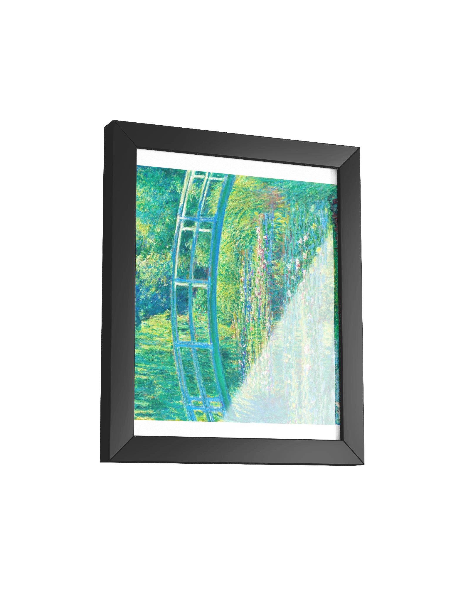 The Water-Lily Pond — Small Framed Matte Poster product image (6)