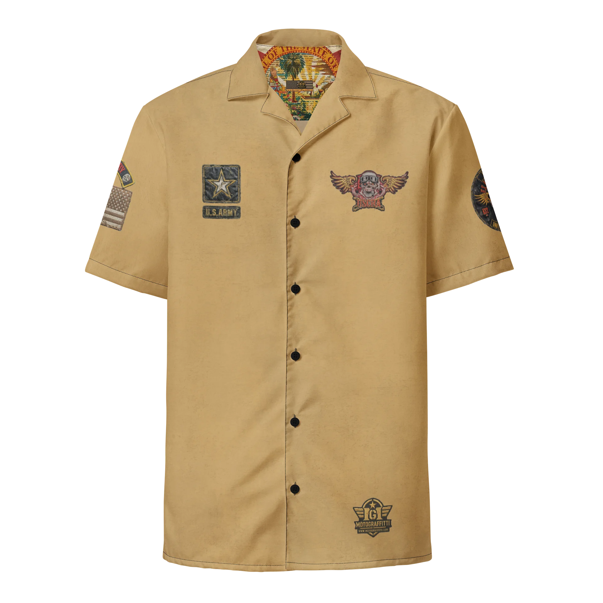 Distressed USCRA Official Club Shirt Desert Sand product image (1)