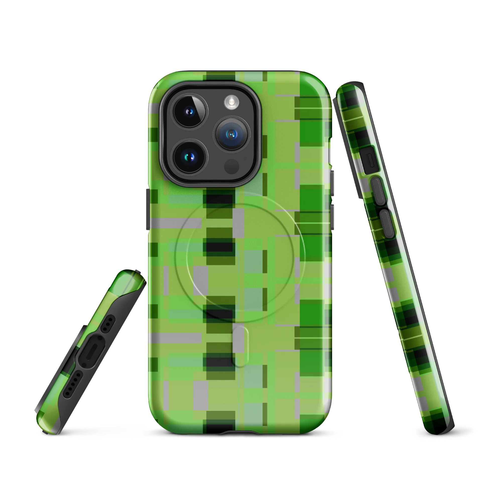 Green Blotch iPhone Cases product image (3)