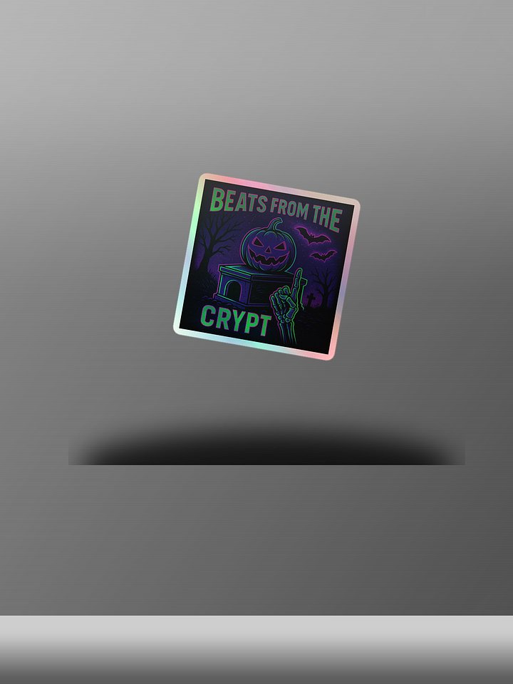 Beats from the Crypt Holographic Sticker Sheet product image (4)
