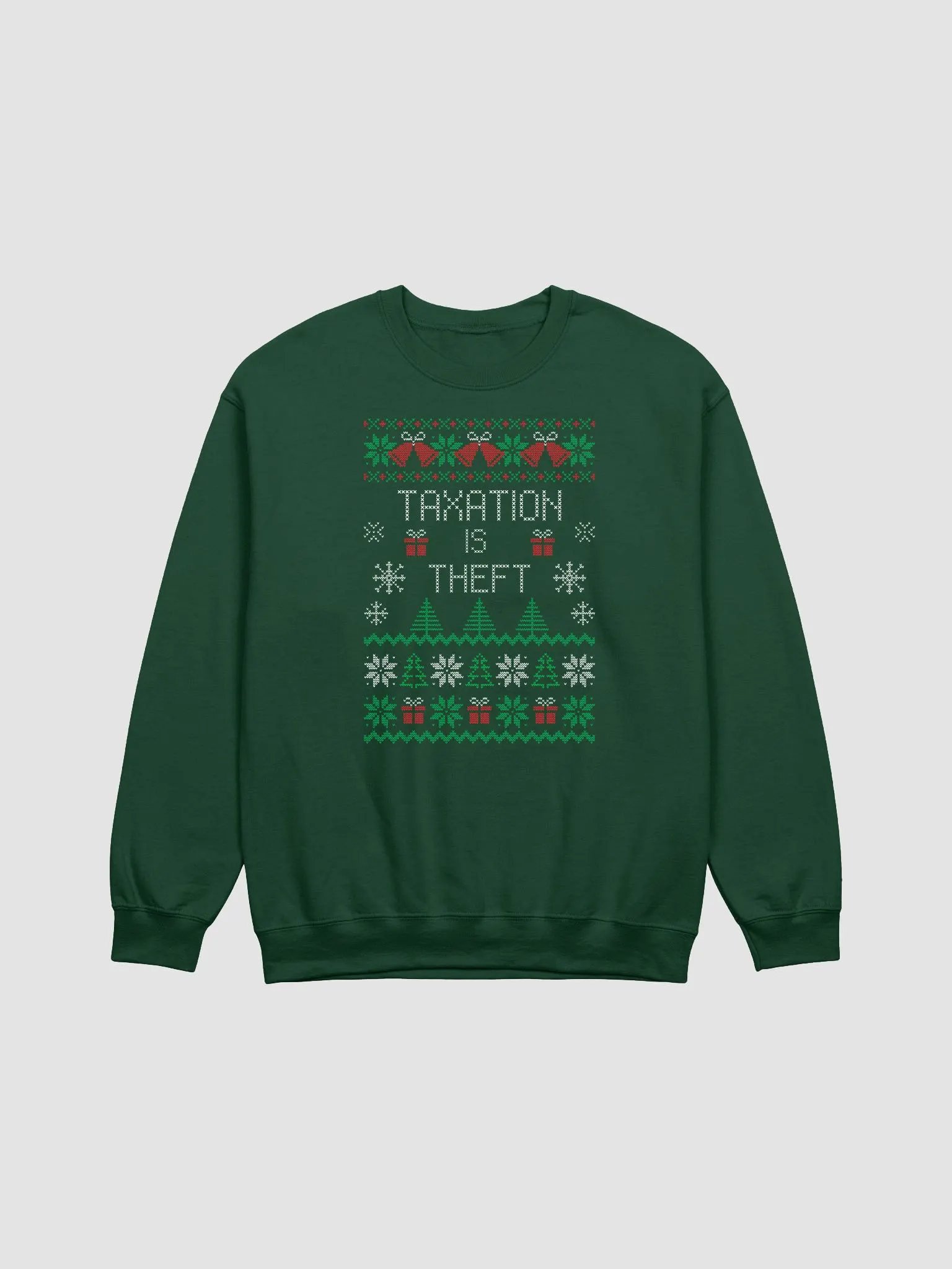 Taxation is Theft Christmas - Sweatshirt product image (1)